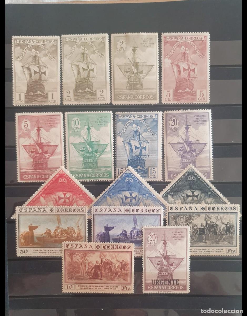 Sellos: SERIE COMPLETA EDIFIL 531 A 546 */ ** DESCUBRIMIENTO AMERICA ESPA&Ntilde;A 1930