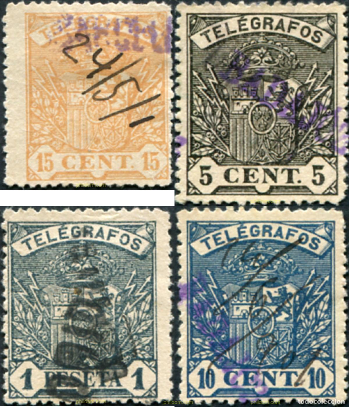 Sellos: 792610 USED ESPA&Ntilde;A 1901 ESCUDO DE ESPA&Ntilde;A