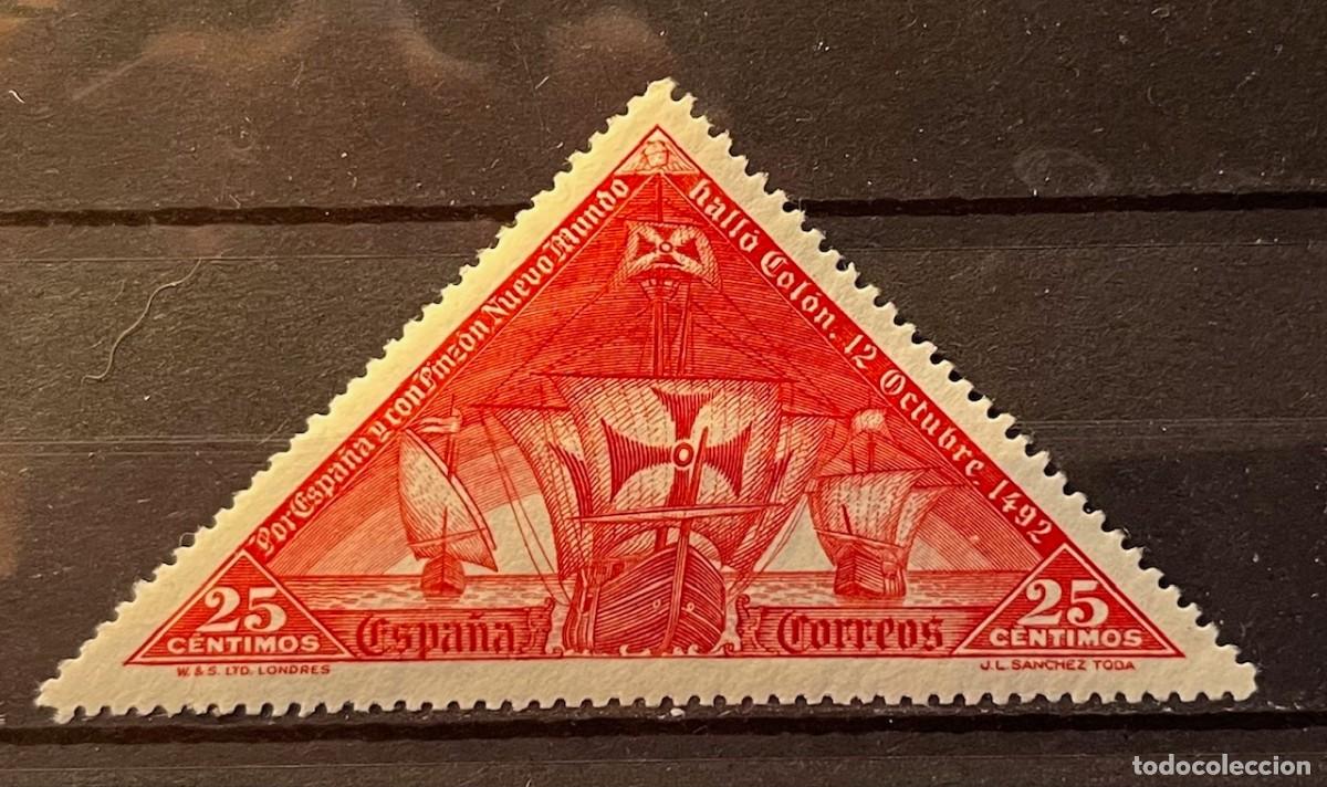 Sellos: 1930,descubrimiento de am&eacute;rica,MN*,centrado,goma,color