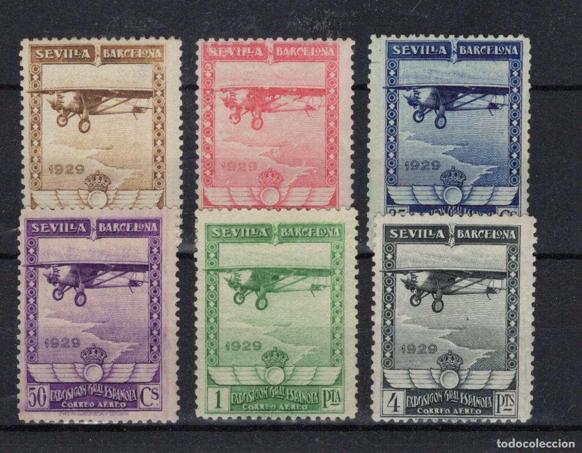 Sellos: Sellos Espa&ntilde;a a&ntilde;o 1929 EDIFIL 448/453** sellos originales en nuevo SERIE COMPLETA v.c. 250 &euro;