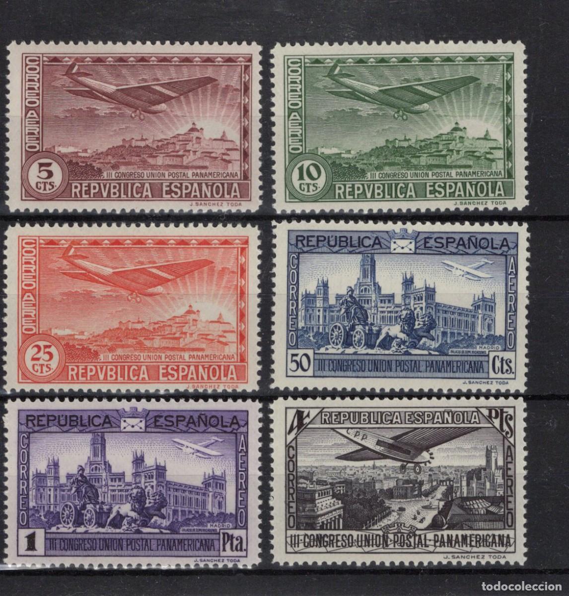 Sellos: Sellos Espa&ntilde;a a&ntilde;o 1931 EDIFIL 614/619** sellos originales en nuevo SERIE COMPLETA v.c. 20 &euro;