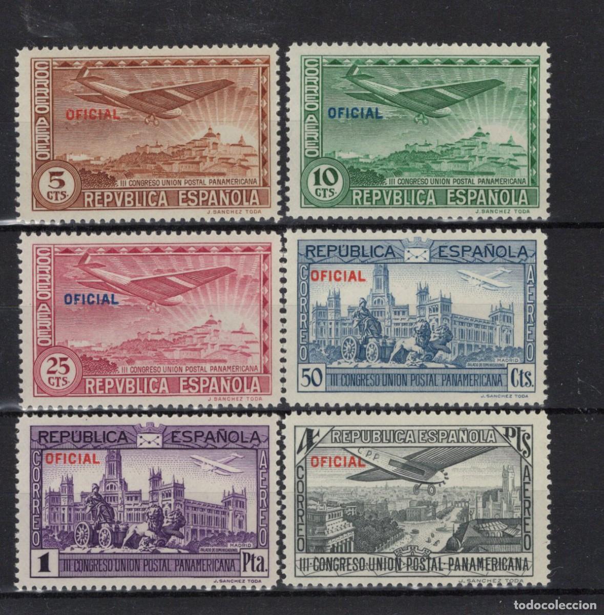 Sellos: Sellos Espa&ntilde;a a&ntilde;o 1931 EDIFIL 630/635** sellos originales en nuevo SERIE COMPLETA v.c. 15 &euro;