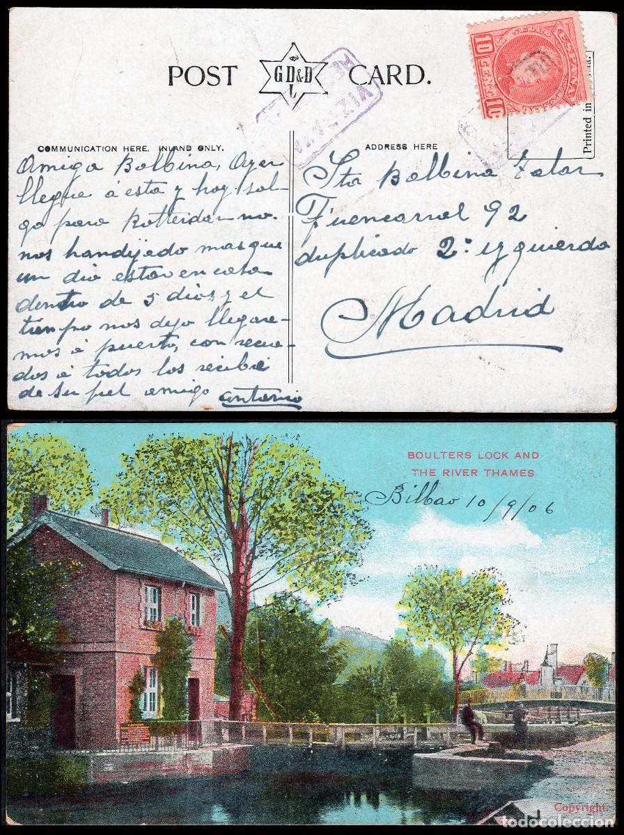 Sellos: Vizcaya - Edi o TP 243 - Postal Mat Carter&iacute;a &rdquo;Vizcaya - Retuerto&rdquo;