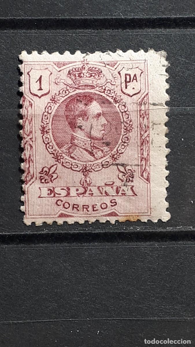 Sellos: ESPA&Ntilde;A. A&Ntilde;O 1909. &deg;. EDIFIL 278