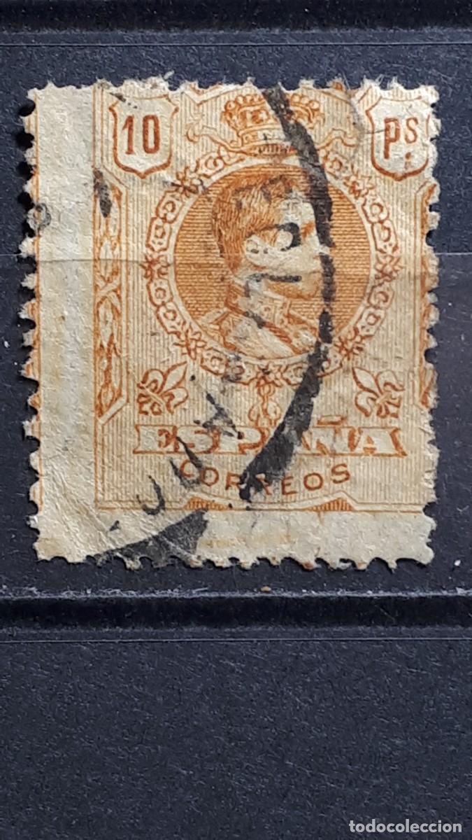 Sellos: ESPA&Ntilde;A. A&Ntilde;O 1909. &deg;. EDIFIL 280