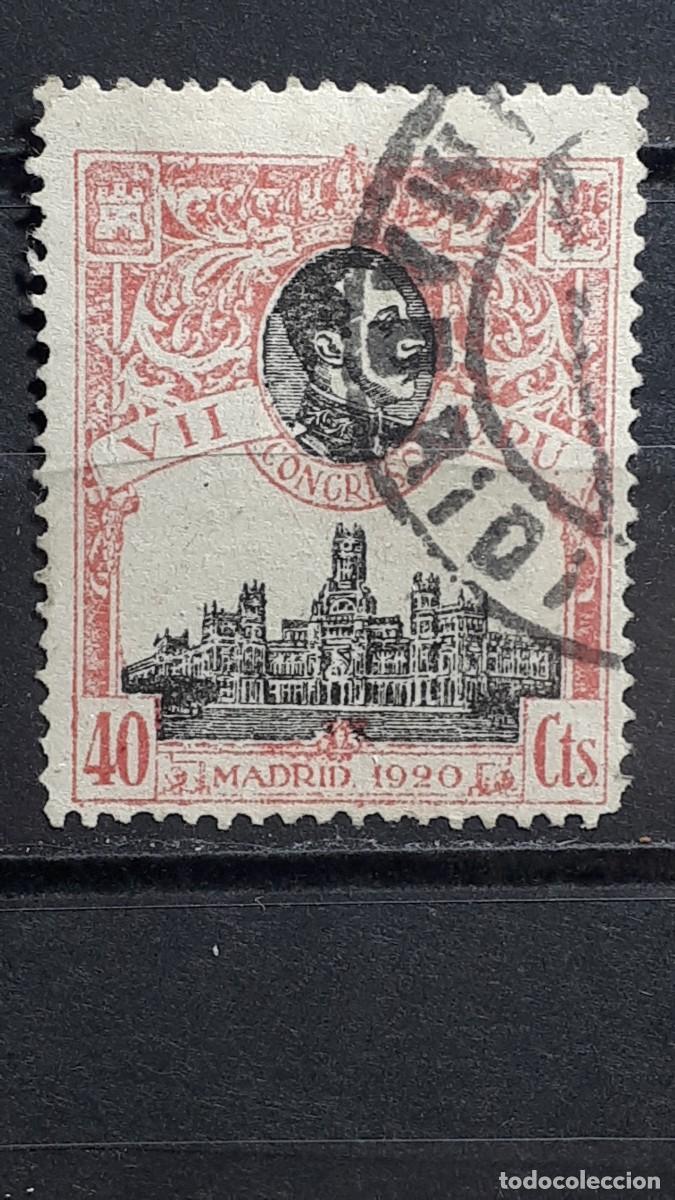 Sellos: ESPA&Ntilde;A. A&Ntilde;O 1920. &deg;. EDIFIL 305. Matasello de Madrid.