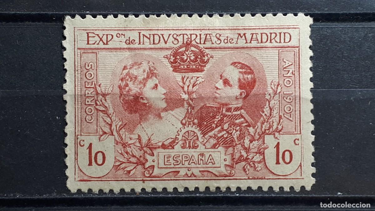Sellos: ESPA&Ntilde;A. A&Ntilde;O 1907. *. EDIFIL SR1