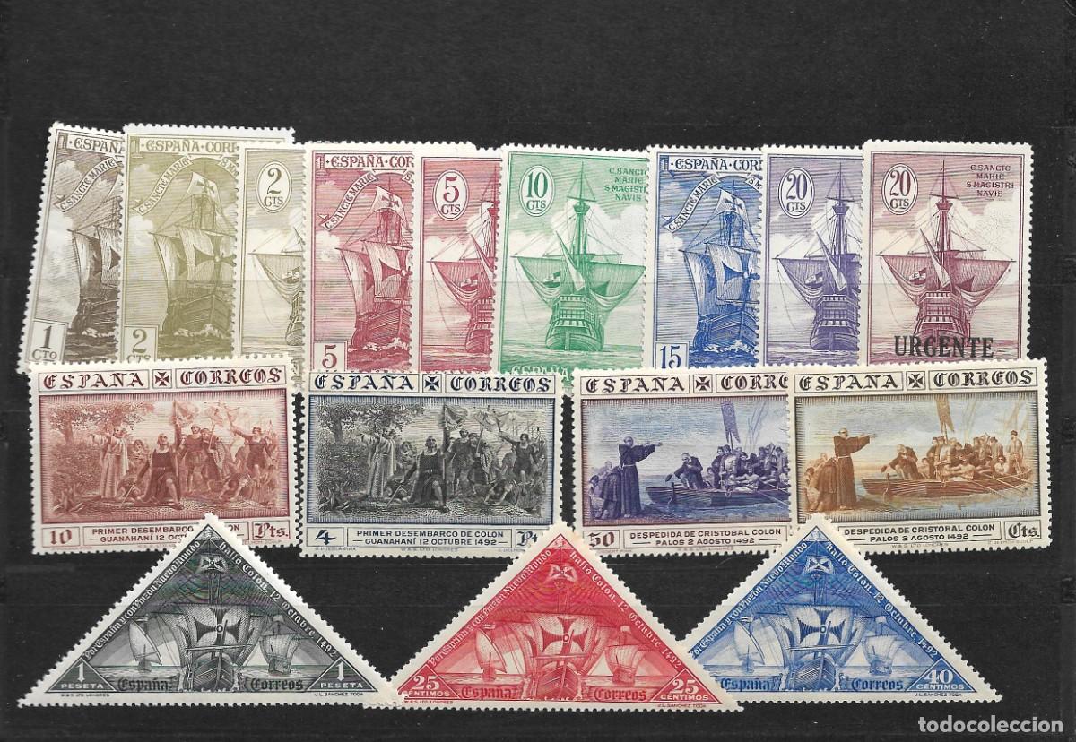 Sellos: Sellos de Espa&ntilde;a A&ntilde;o 1930 Descubrimiento de Am&eacute;rica , Sellos nuevos** Serie completa Edifil 531/46