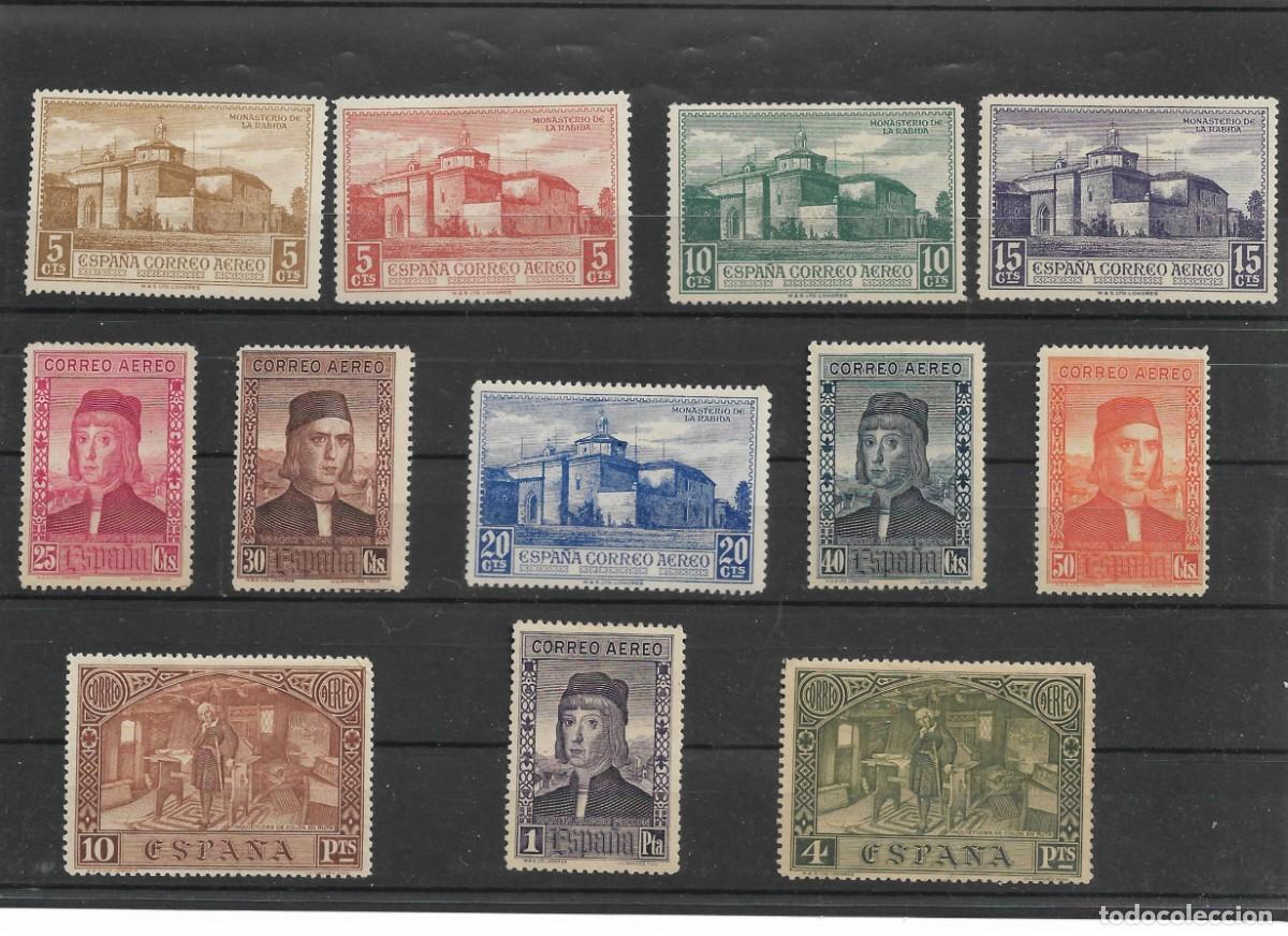 Sellos: Sellos de Espa&ntilde;a A&ntilde;o 1930 Descubrimiento de Am&eacute;rica , Sellos nuevos** Serie completa Edifil 547/58