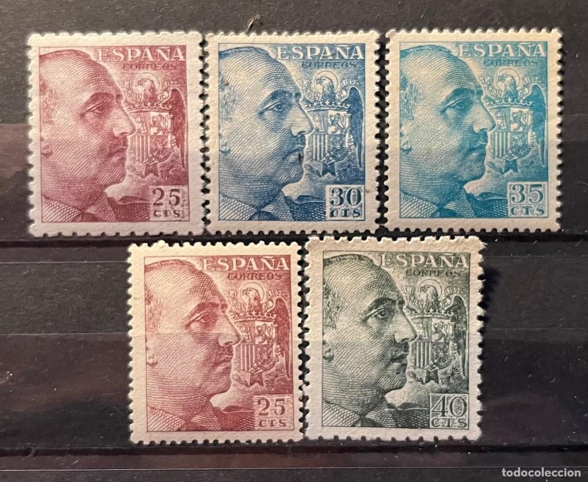 Sellos: 1943,Francisco franco,MNH** goma centrado.