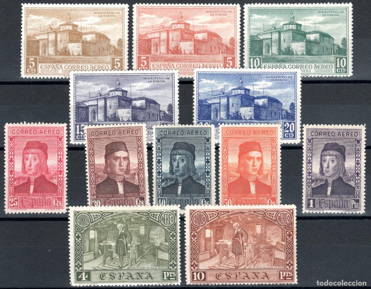 Sellos: EDIFIL 547-558 DESCUBRIMIENTO DE AM&Eacute;RICA 1930 (SERIE COMPLETA). VALOR CAT&Aacute;LOGO: 53 &euro;. MNH **