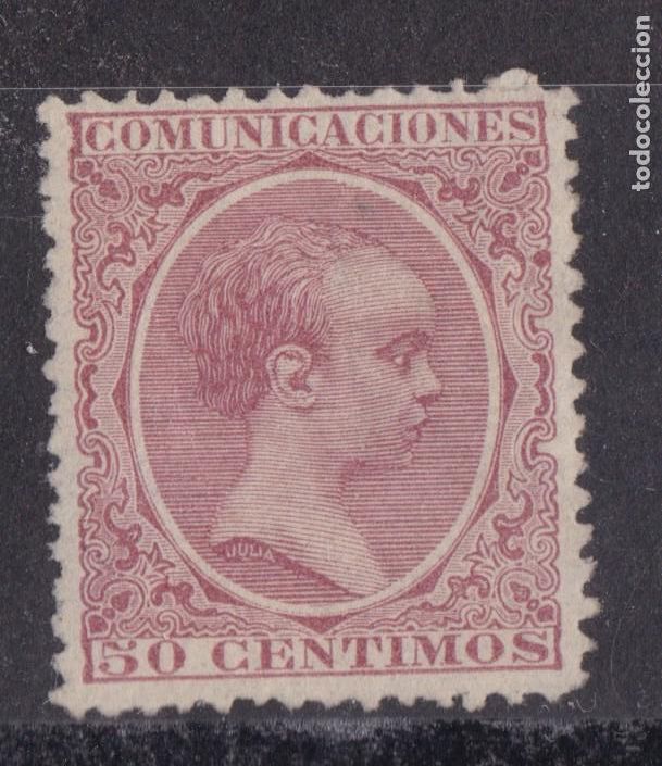 Sellos: AA3- Alfonso XIII Pel&oacute;n Edifil 224 Nuevo ** Sin Fijasellos