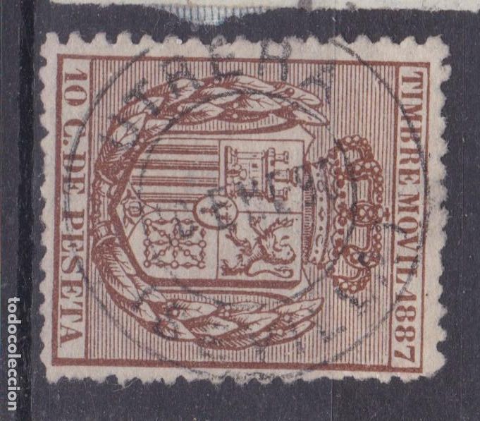 Sellos: AA4-FICALES POSTALES M&oacute;vil 1887 Usado UTRERA Sevilla