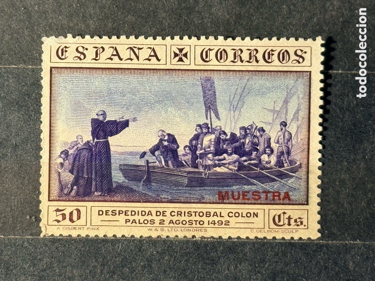 Sellos: Espa&ntilde;a. 1930. Alfonso XIII. Edifil 542Ma. Nuevo sin goma.