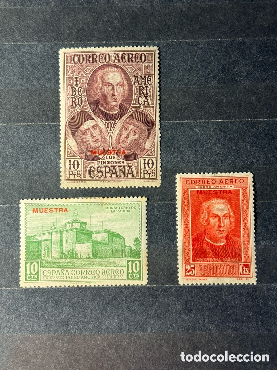 Sellos: Espa&ntilde;a. 1930. Alfonso XIII. Edifil 560Ma, 561Ma y 565Ma. Nuevos *
