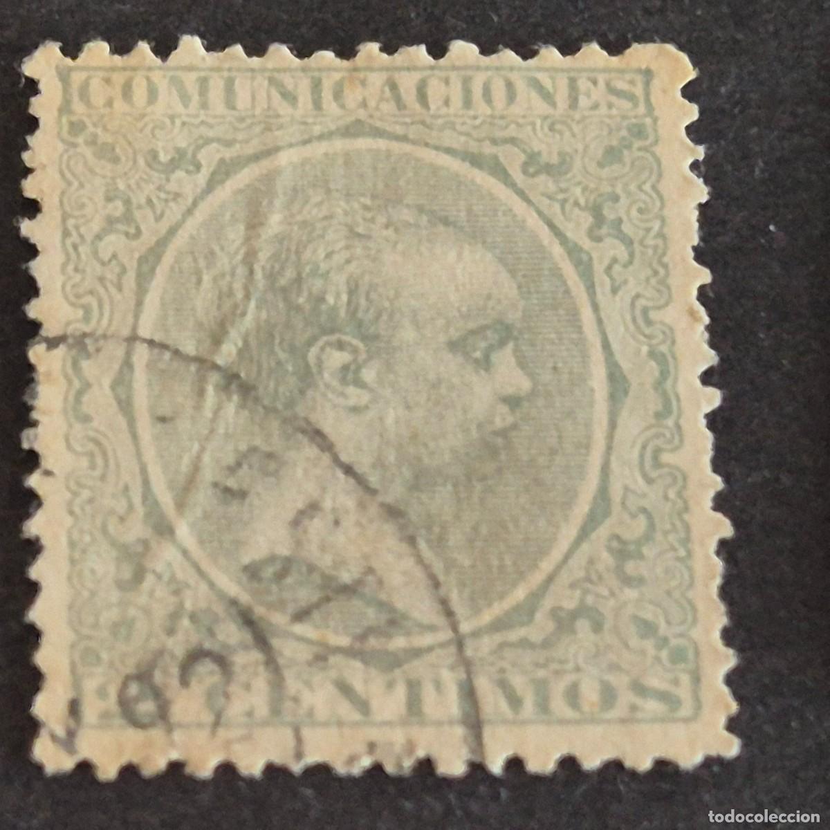Sellos: ESPA&Ntilde;A, 1889, ALFONSO XIII, EDIFIL 213, USADO, ( LOTE AR )