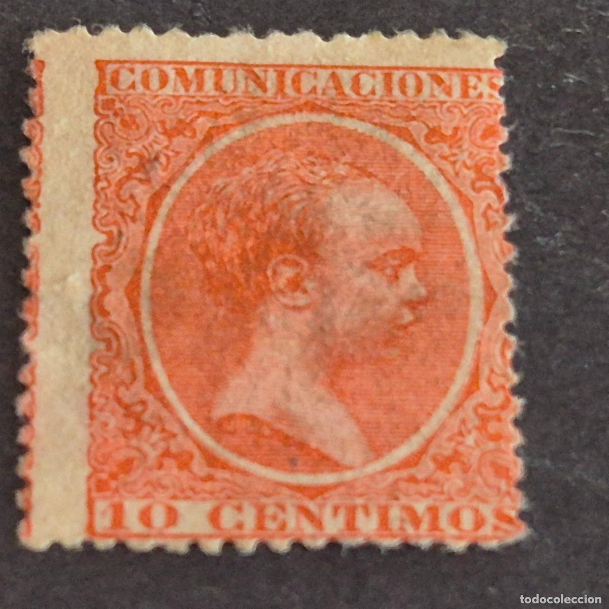 Stamps: ESPA&Ntilde;A, 1889, ALFONSO XIII, EDIFIL 218, NUEVO, ALGO DE GOMA, POCO FIJASELLO, ( LOTE AR )