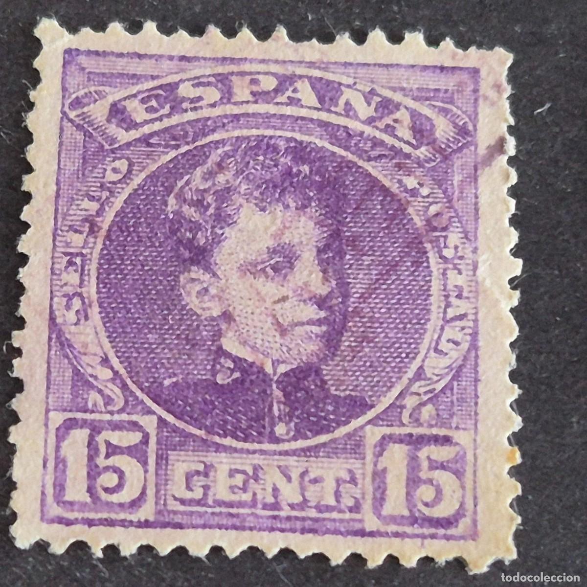 Sellos: ESPA&Ntilde;A, 1901, ALFONSO XIII, TIPO CADETE, EDIFIL 246, USADO, ( LOTE AR )
