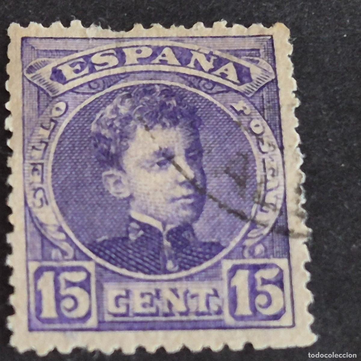 Sellos: ESPA&Ntilde;A, 1901, ALFONSO XIII, TIPO CADETE, EDIFIL 246, USADO, ( LOTE AR )