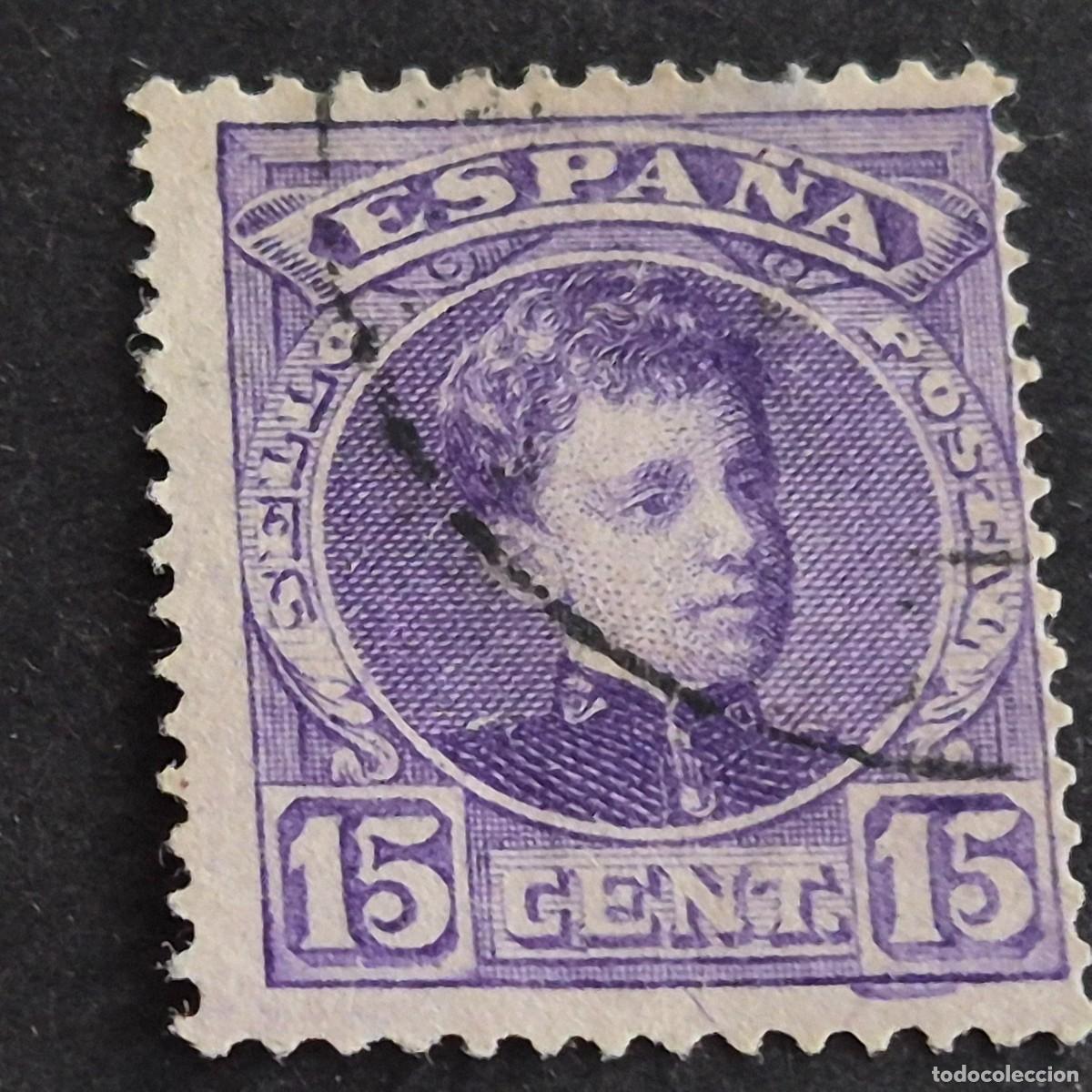 Sellos: ESPA&Ntilde;A, 1901, ALFONSO XIII, TIPO CADETE, EDIFIL 246, USADO, ( LOTE AR )
