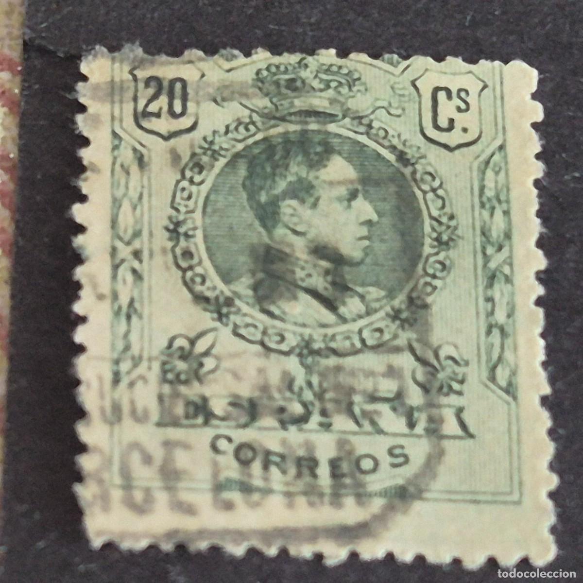 Selos: ESPA&Ntilde;A, 1909, ALFONSO XIII, TIPO MEDALL&Oacute;N, EDIFIL 272, USADO, (LOTE AR)