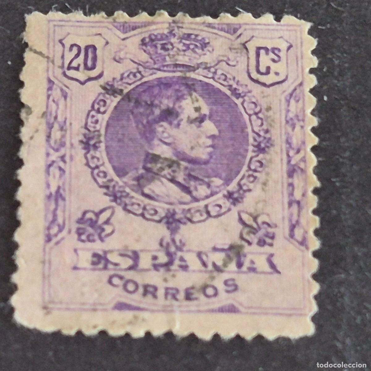 Selos: ESPA&Ntilde;A, 1909, ALFONSO XIII, TIPO MEDALL&Oacute;N, EDIFIL 273, USADO, (LOTE AR)