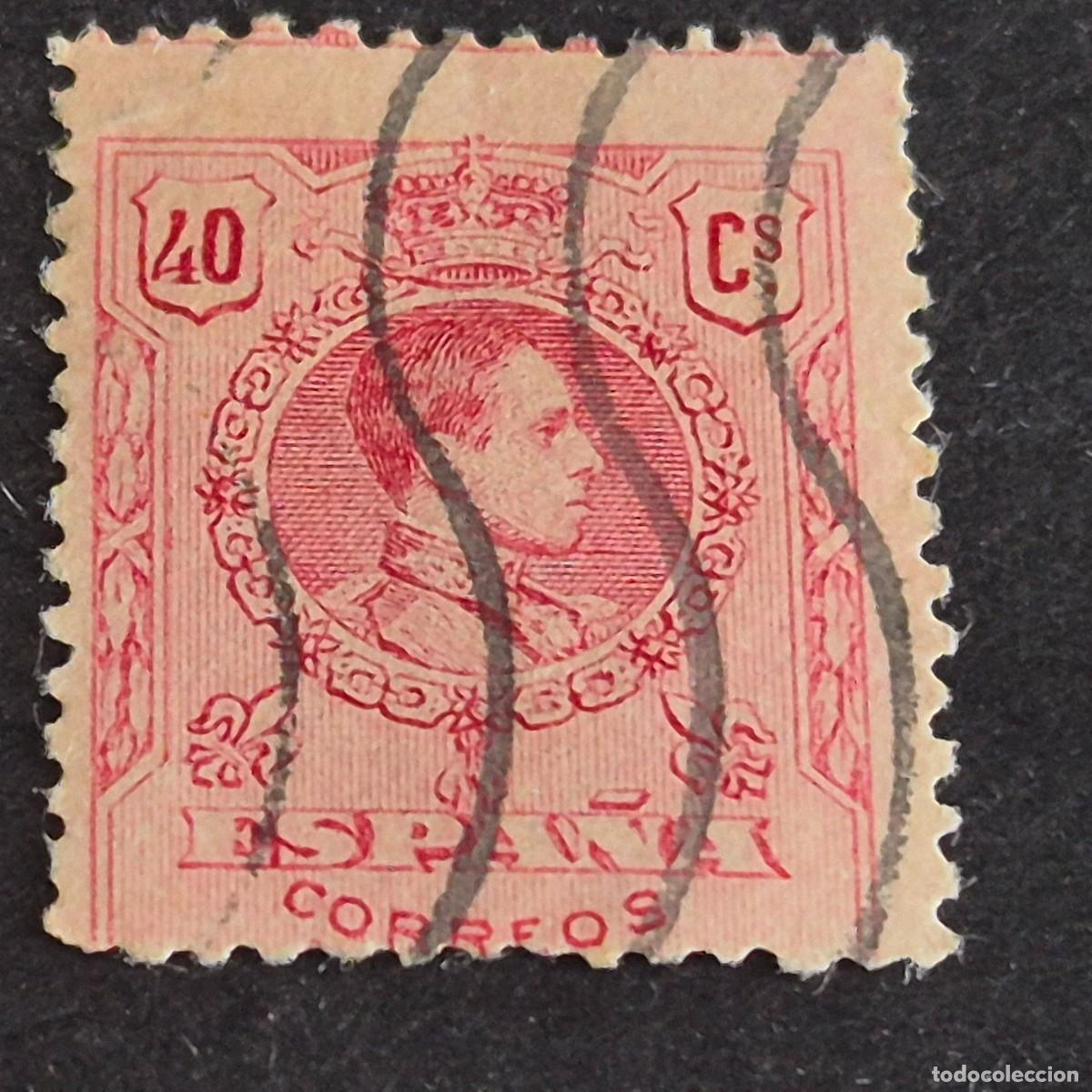 Selos: ESPA&Ntilde;A, 1909, ALFONSO XIII, TIPO MEDALL&Oacute;N, EDIFIL 276, USADO, (LOTE AR)