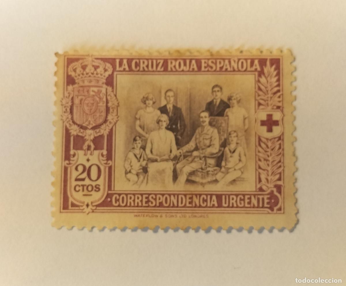 Sellos: SELLO ESPA&Ntilde;A 1926 - PRO CRUZ ROJA ESPA&Ntilde;OLA- EDIFIL N⁰ 338.