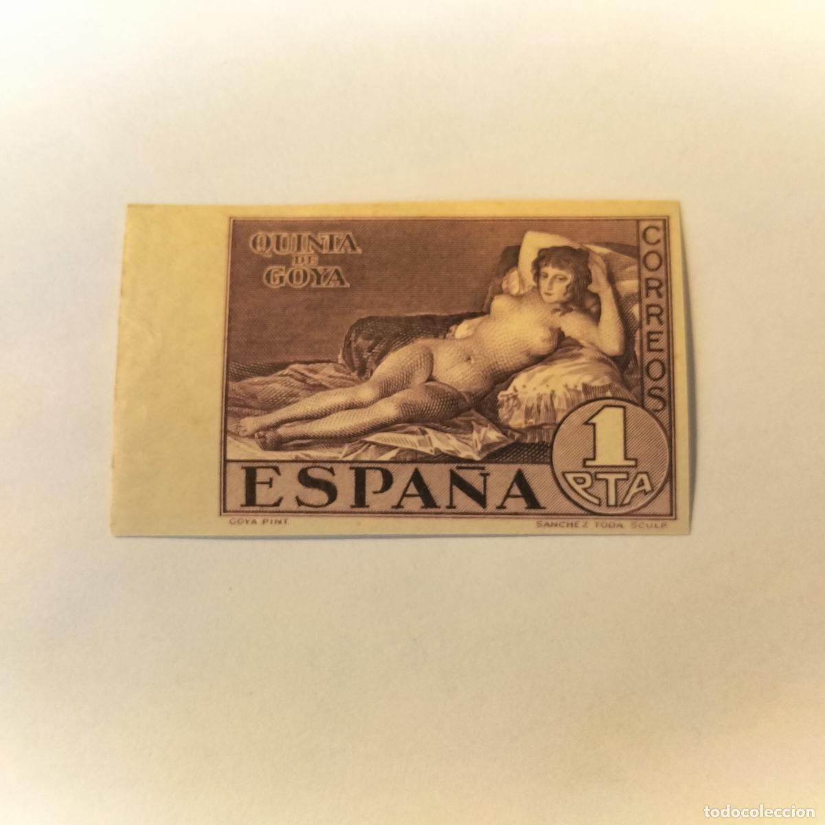 Sellos: SELLO ESPA&Ntilde;A 1930- QUINTA DE GOLLA EN LA EXPOSICI&Oacute;N DE SEVILLA- EDIFIL N⁰ 338 S (SIN DE TAR)..