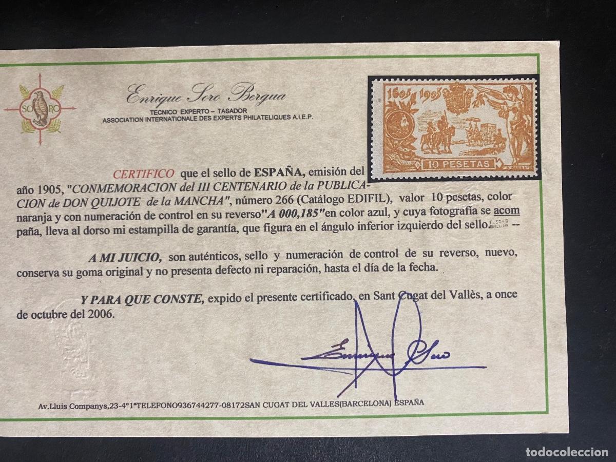 Sellos: Espa&ntilde;a 11905, Edifil 266** MNH