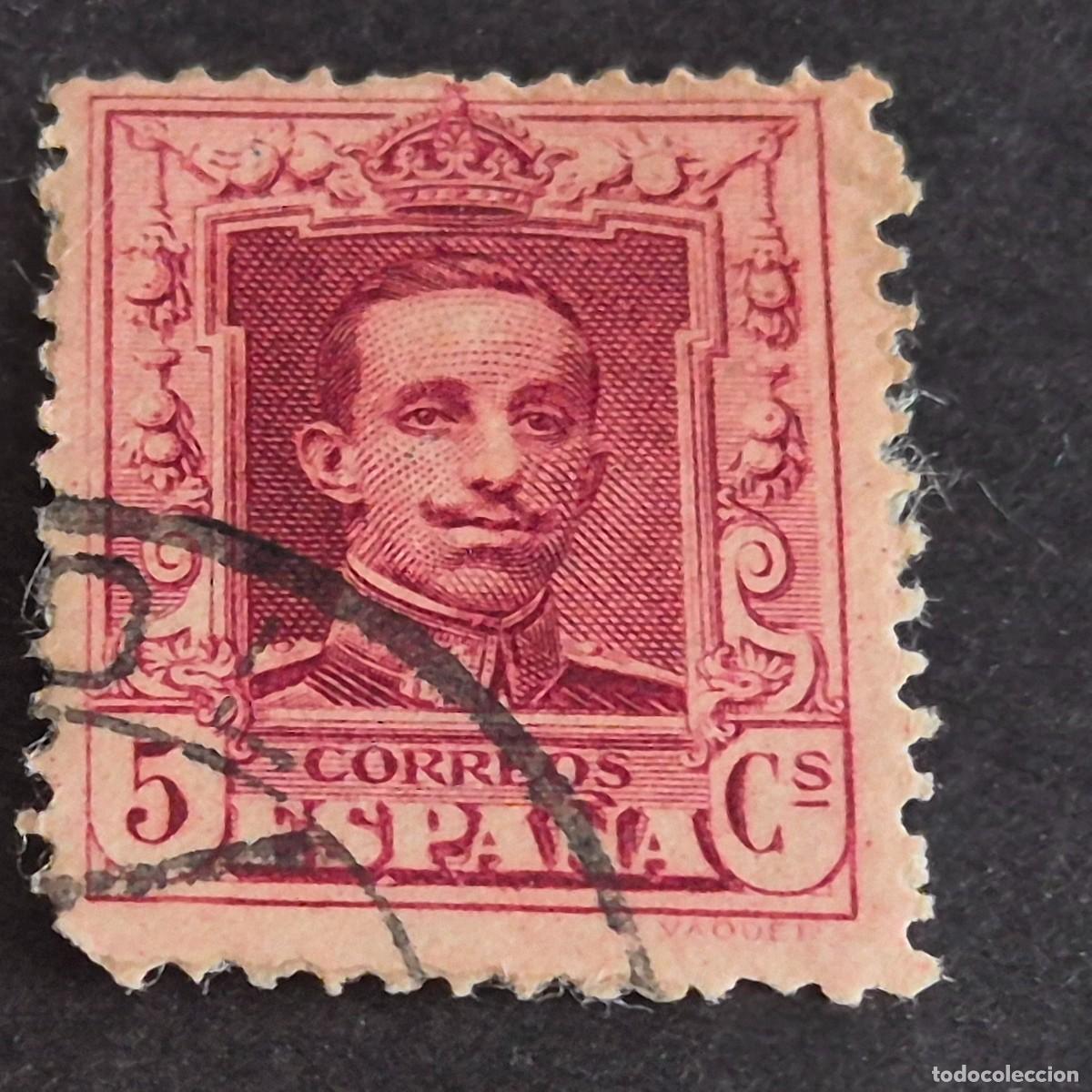 Sellos: ESPA&Ntilde;A, 1922, ALFONSO XIII, TIPO VAQUER, EDIFIL 312, USADO, ( LOTE AR )