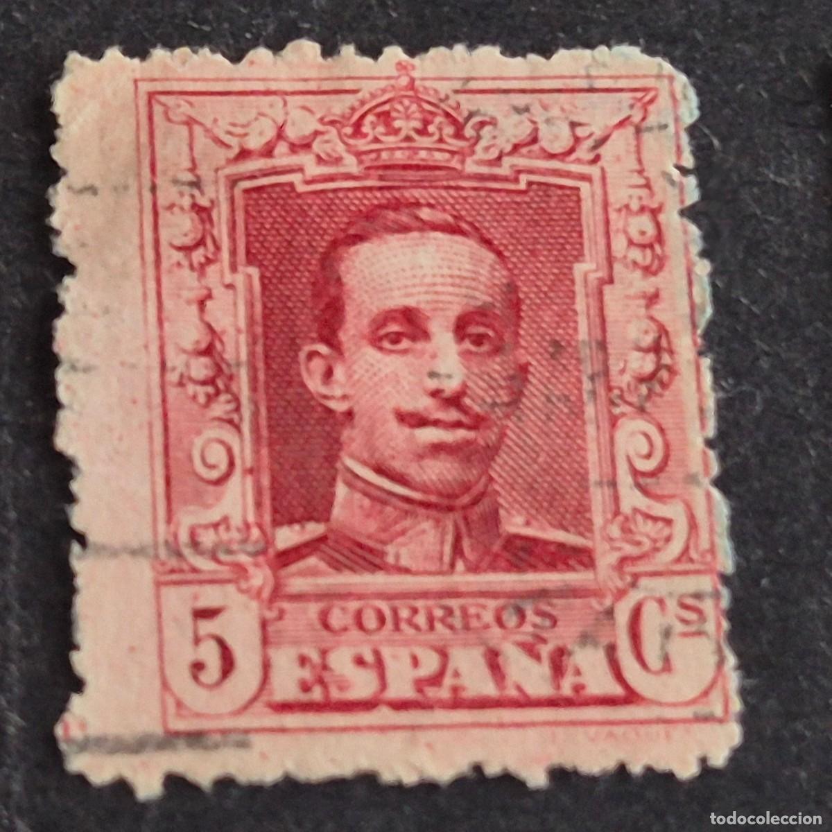 Sellos: ESPA&Ntilde;A, 1922, ALFONSO XIII, TIPO VAQUER, EDIFIL 312, USADO, ( LOTE AR )