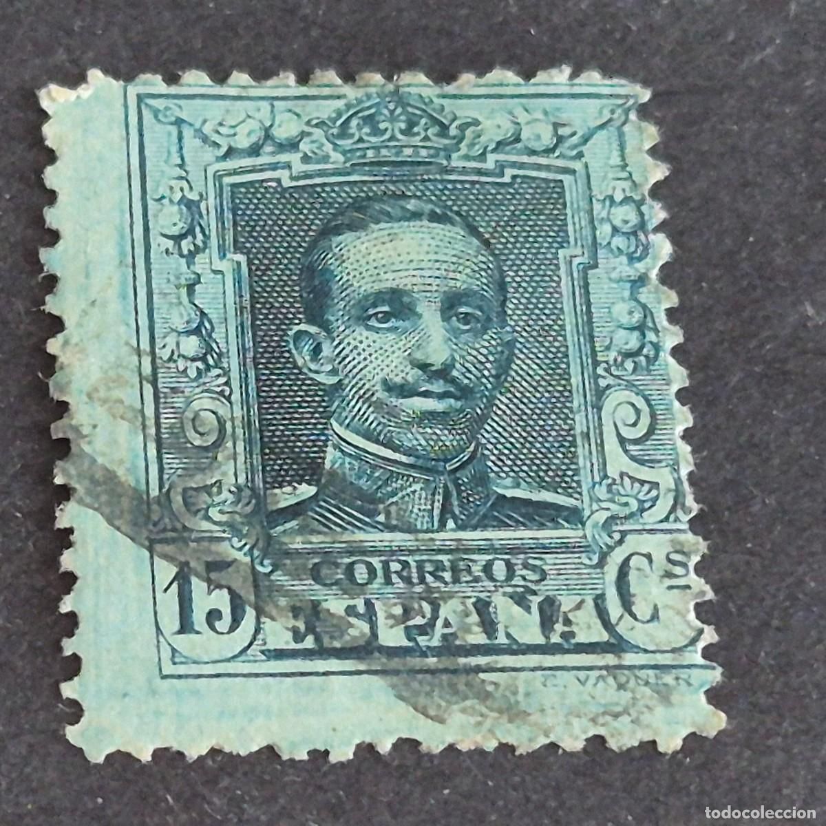 Sellos: ESPA&Ntilde;A, 1922, ALFONSO XIII, TIPO VAQUER, EDIFIL 315, USADO, ( LOTE AR )