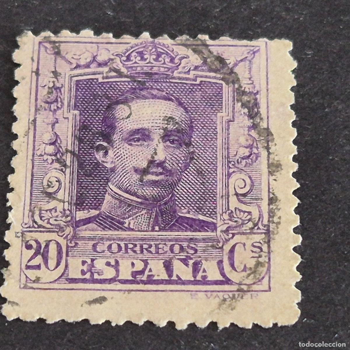 Sellos: ESPA&Ntilde;A, 1922, ALFONSO XIII, TIPO VAQUER, EDIFIL 316, USADO, ( LOTE AR )