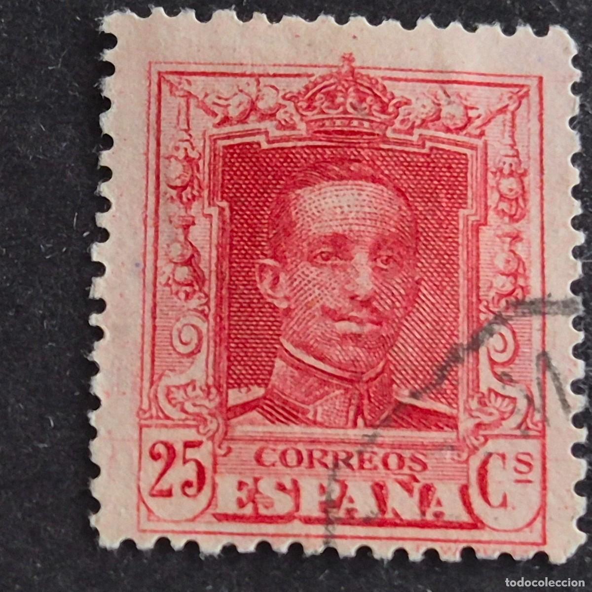 Sellos: ESPA&Ntilde;A, 1922, ALFONSO XIII, TIPO VAQUER, EDIFIL 317, USADO, ( LOTE AR )
