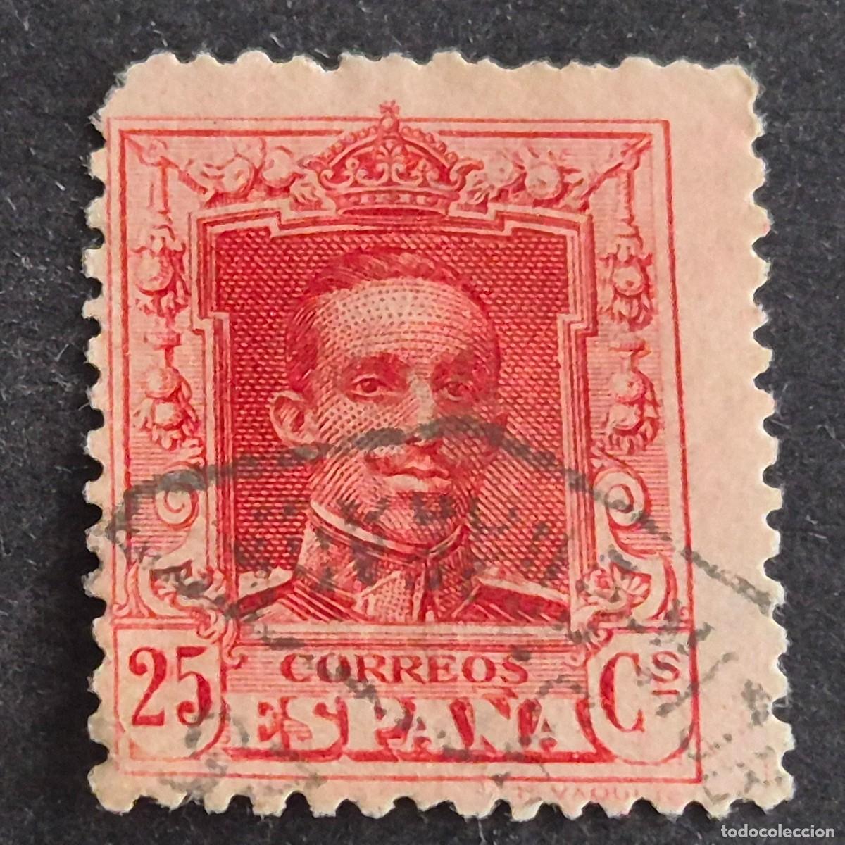 Sellos: ESPA&Ntilde;A, 1922, ALFONSO XIII, TIPO VAQUER, EDIFIL 317, USADO, ( LOTE AR )