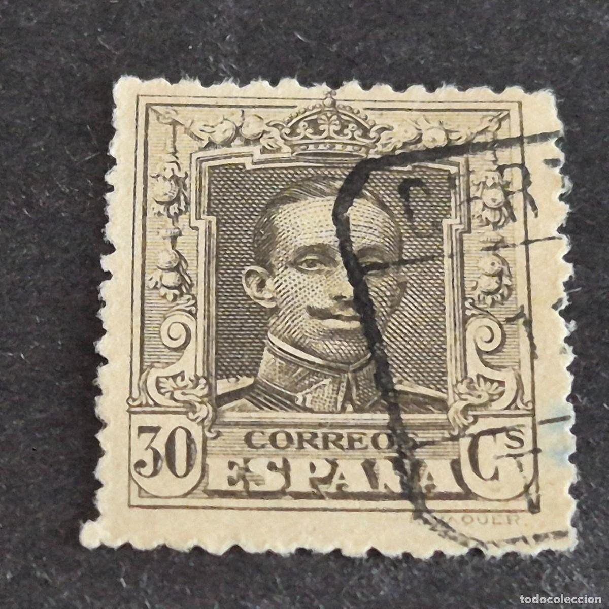 Sellos: ESPA&Ntilde;A, 1922, ALFONSO XIII, TIPO VAQUER, EDIFIL 318, USADO, ( LOTE AR )
