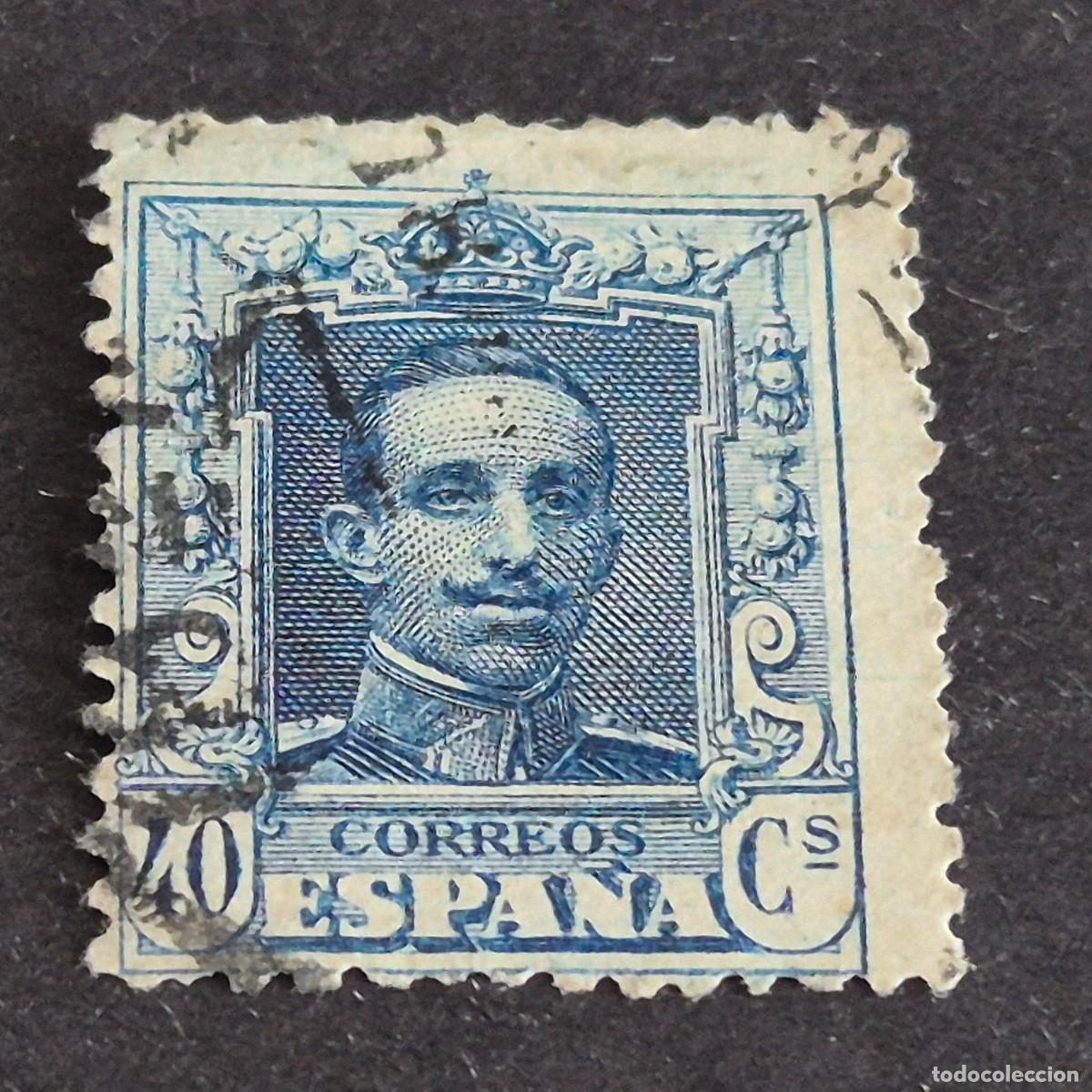 Sellos: ESPA&Ntilde;A, 1922, ALFONSO XIII, TIPO VAQUER, EDIFIL 319, USADO, ( LOTE AR )