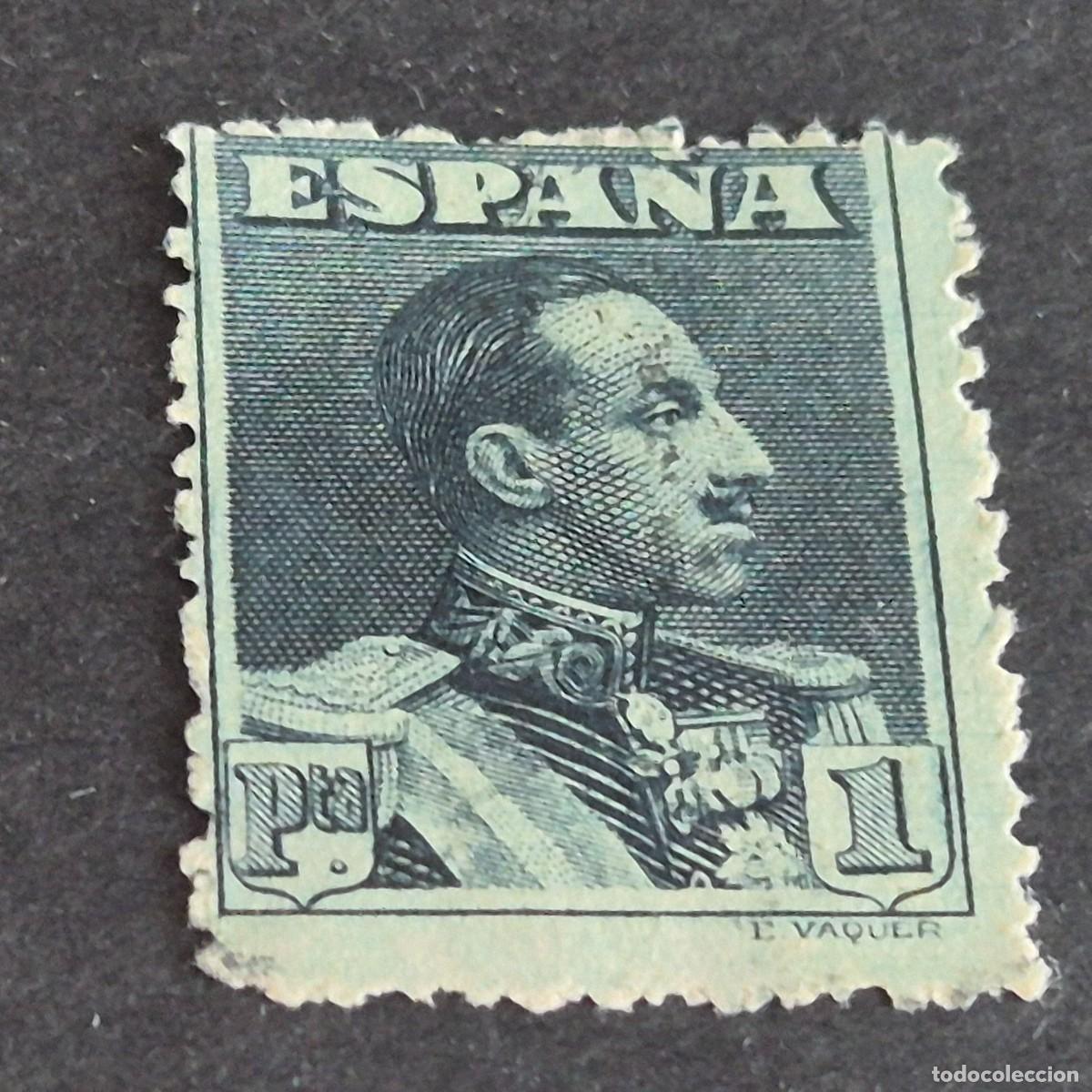 Sellos: ESPA&Ntilde;A, 1922, ALFONSO XIII, TIPO VAQUER, EDIFIL 321, USADO, ( LOTE AR )