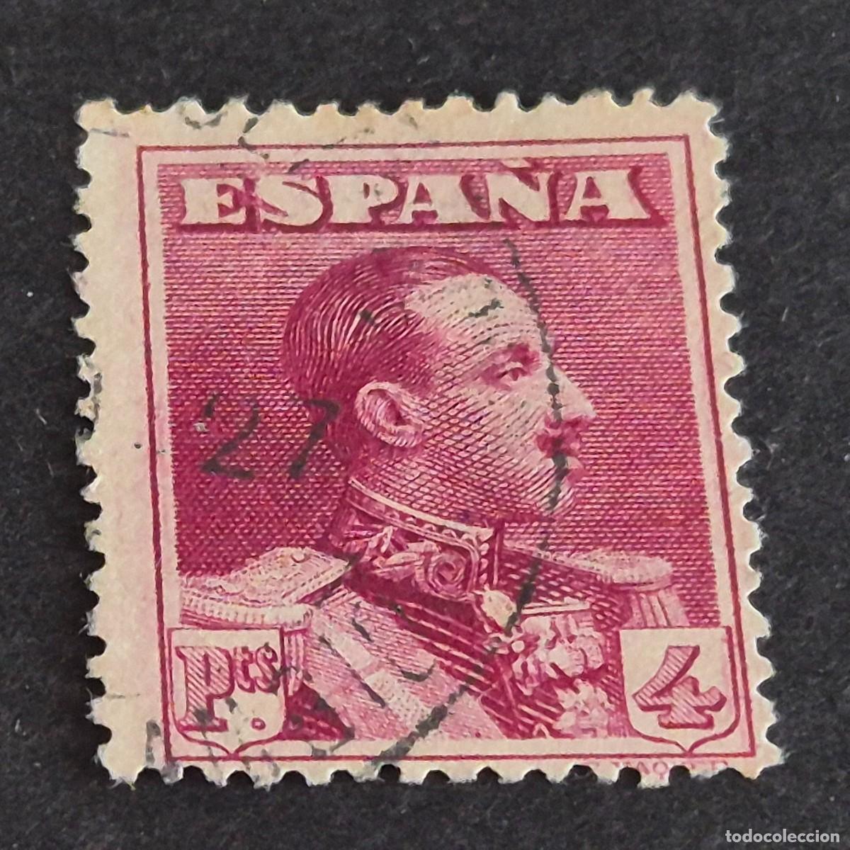 Sellos: ESPA&Ntilde;A, 1922, ALFONSO XIII, TIPO VAQUER, EDIFIL 322, USADO, ( LOTE AR )