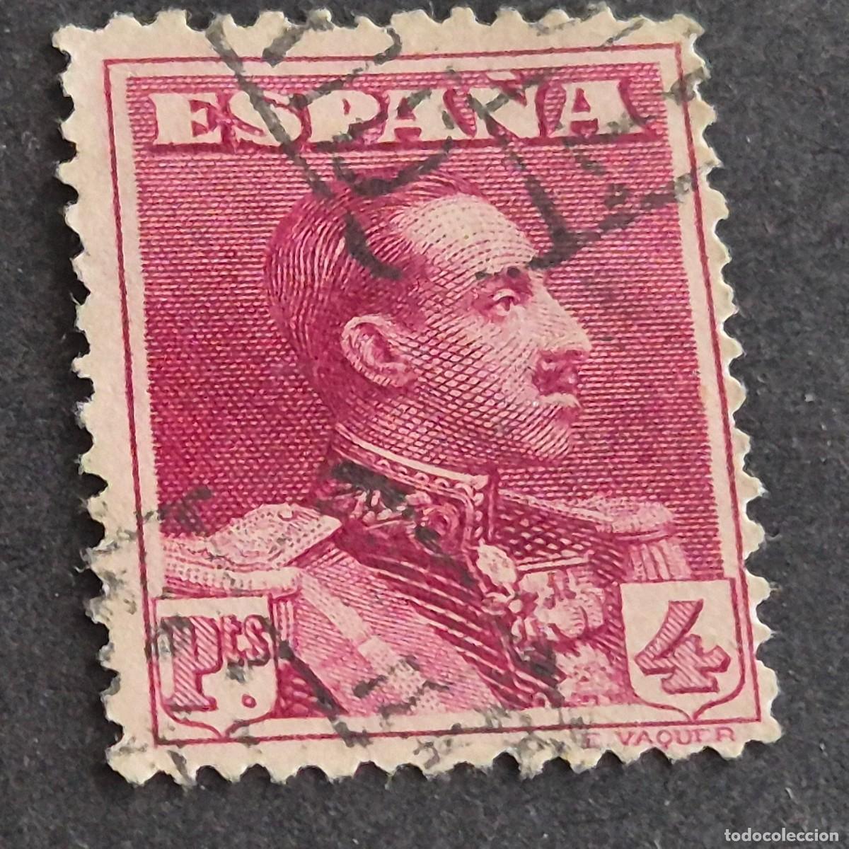 Sellos: ESPA&Ntilde;A, 1922, ALFONSO XIII, TIPO VAQUER, EDIFIL 322, USADO, ( LOTE AR )