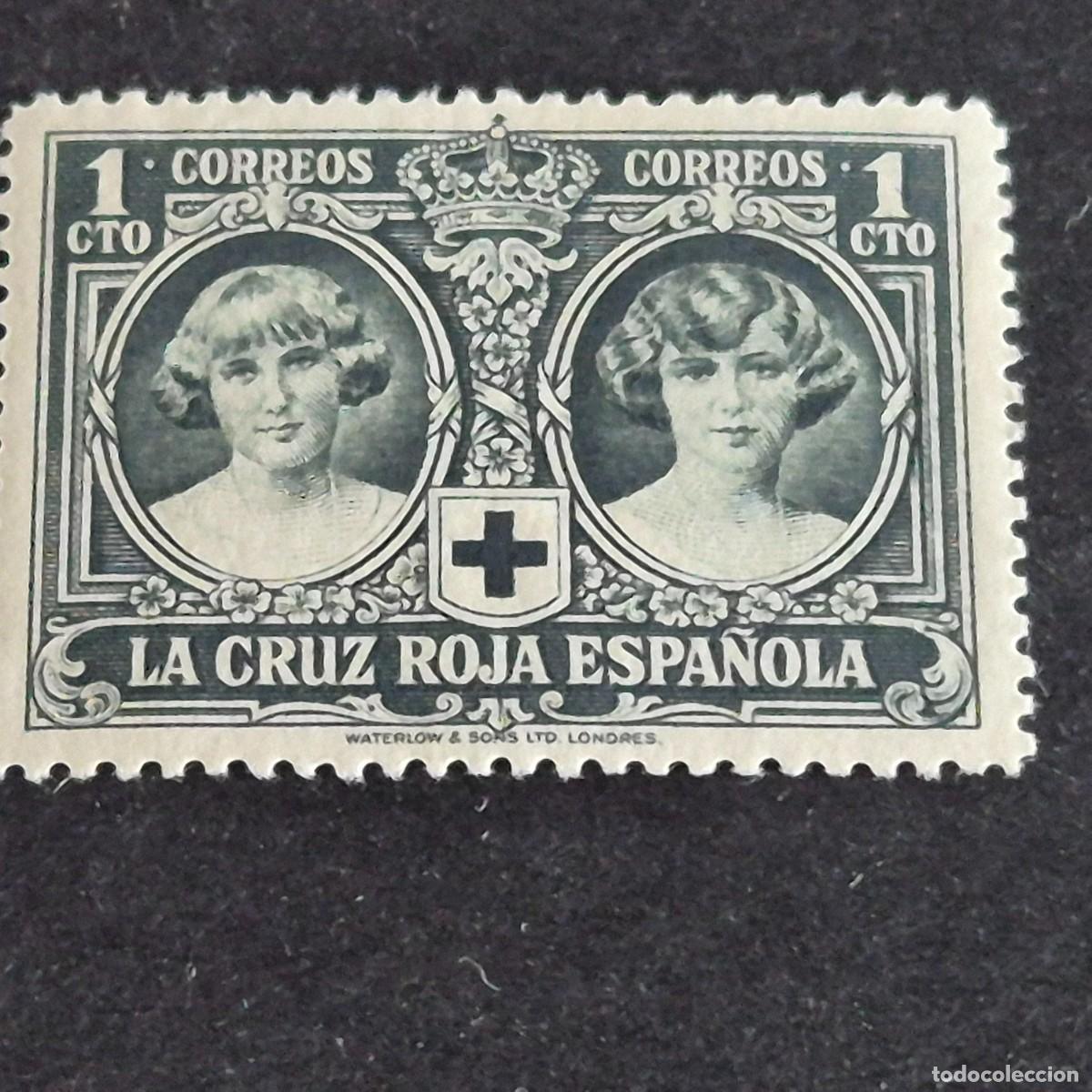 Sellos: ESPA&Ntilde;A, 1926, CRUZ ROJA ESPA&Ntilde;OLA, EDIFIL 325*, NUEVO, GOMA, FIJASELLO, ( LOTE AR )