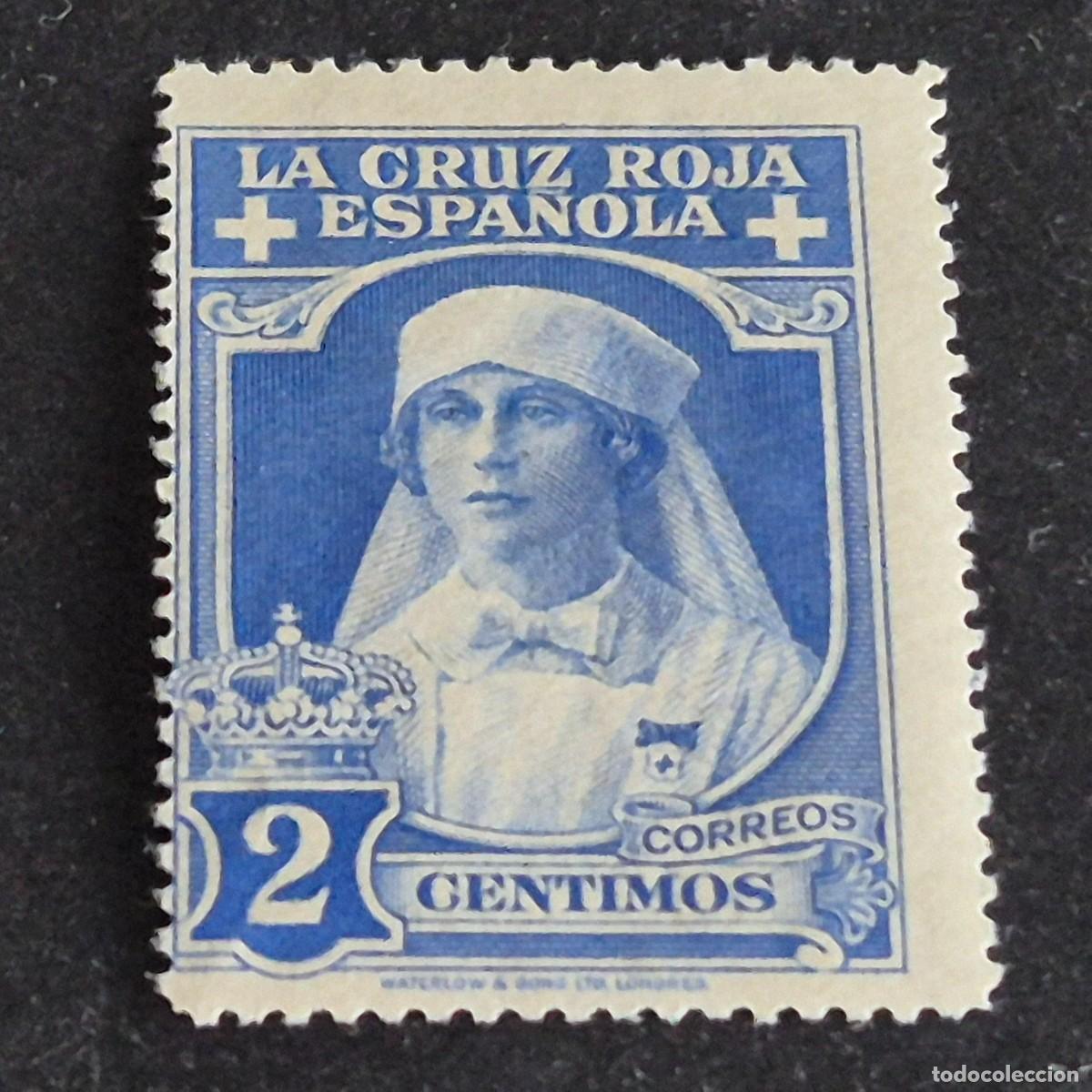 Sellos: ESPA&Ntilde;A, 1926, CRUZ ROJA ESPA&Ntilde;OLA, EDIFIL 326*, NUEVO, GOMA, FIJASELLO, ( LOTE AR )