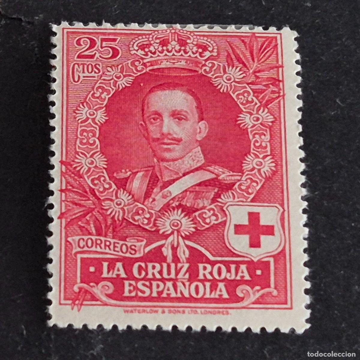 Sellos: ESPA&Ntilde;A, 1926, CRUZ ROJA ESPA&Ntilde;OLA, EDIFIL 331*, NUEVO, GOMA, FIJASELLLO, ( LOTE AR )