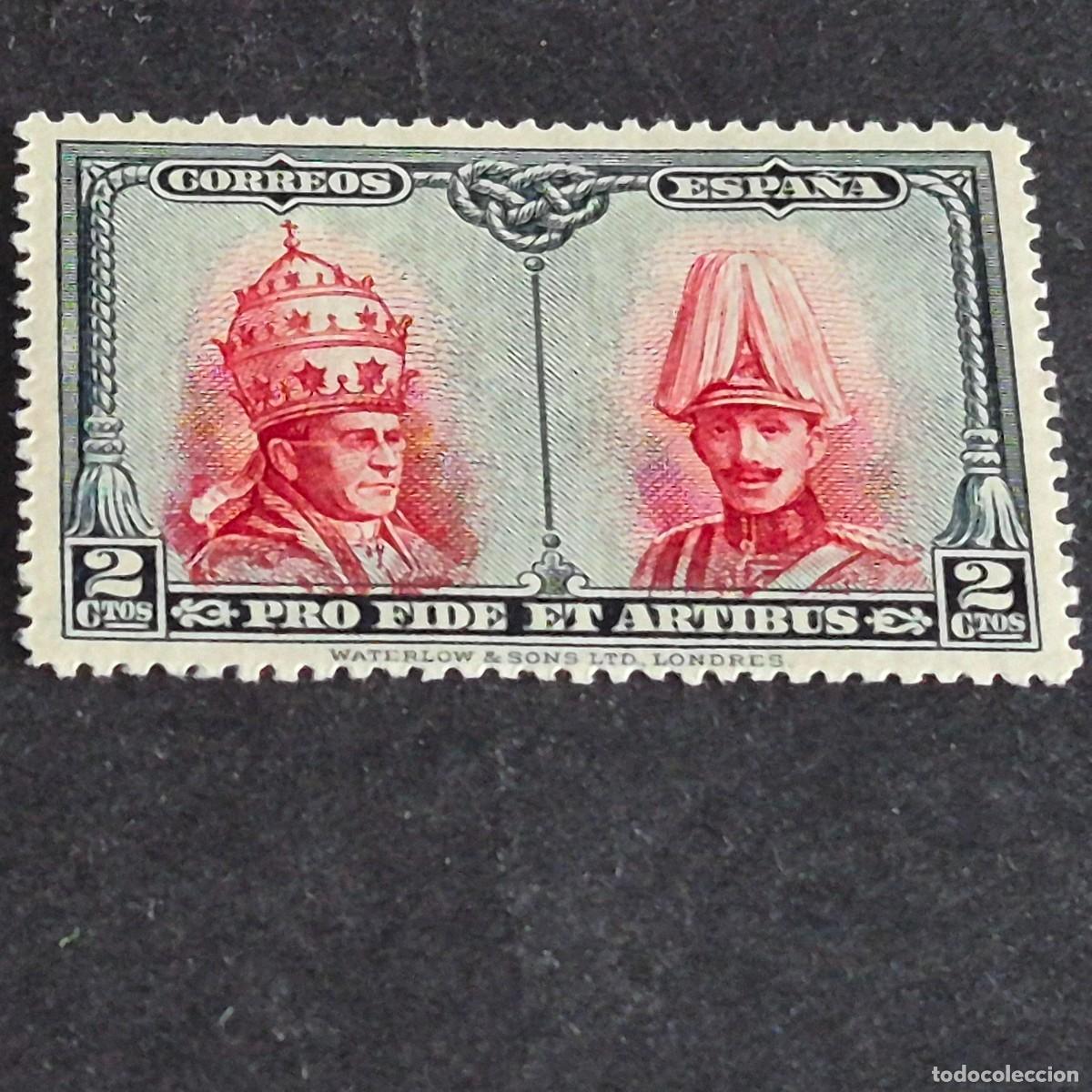 Sellos: ESPA&Ntilde;A, 1928, PRO CATACUMBAS, TOLEDO, EDIFIL 402*, NUEVO, GOMA, FIJASELLLO, ( LOTE AR )