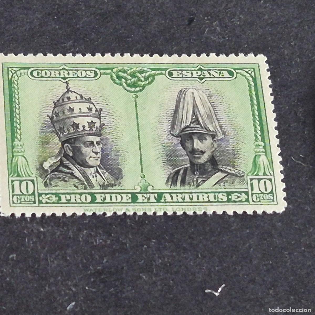 Sellos: ESPA&Ntilde;A, 1928, PRO CATACUMBAS, SANTIAGO, EDIFIL 423*, NUEVO, GOMA, FIJASELLO, ( LOTE AR )