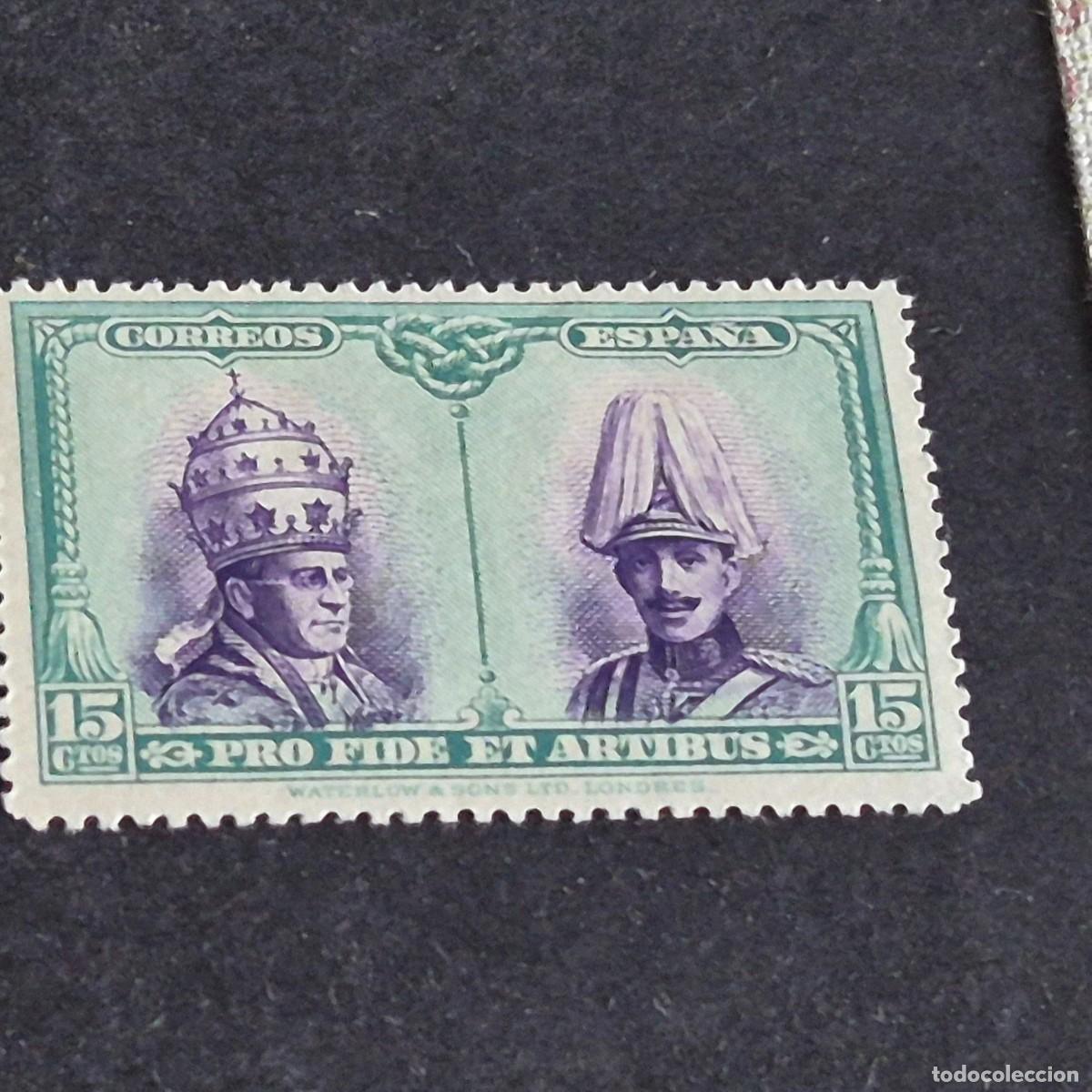 Sellos: ESPA&Ntilde;A, 1928, PRO CATACUMBAS, SANTIAGO, EDIFIL 424*, NUEVO, GOMA, FIJASELLO, ( LOTE AR )