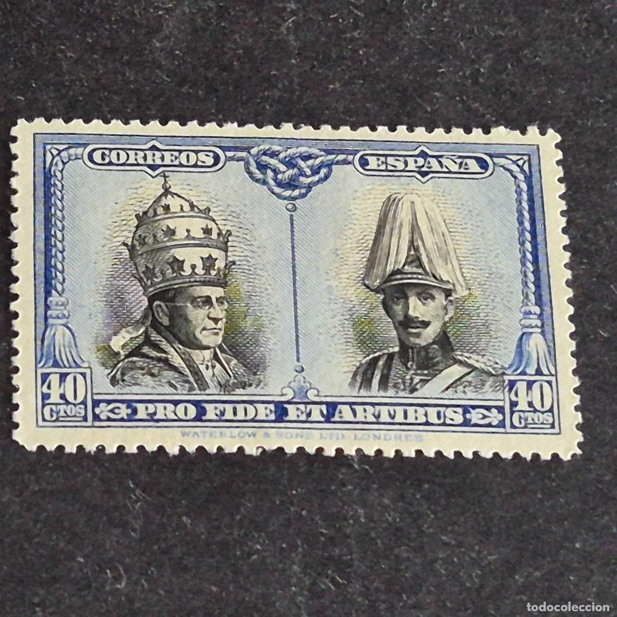 Sellos: ESPA&Ntilde;A, 1928, PRO CATACUMBAS, SANTIAGO, EDIFIL 426*, NUEVO, GOMA, FIJASELLO, ( LOTE AR )
