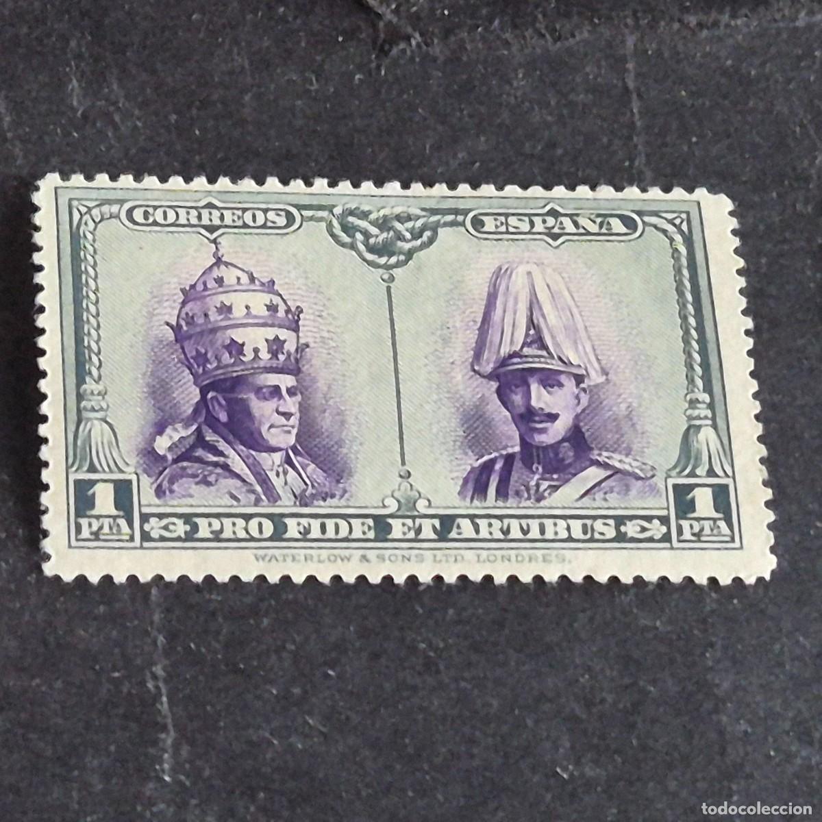 Sellos: ESPA&Ntilde;A, 1928, PRO CATACUMBAS, SANTIAGO, EDIFIL 429*, NUEVO, GOMA, FIJASELLO, ( LOTE AR )