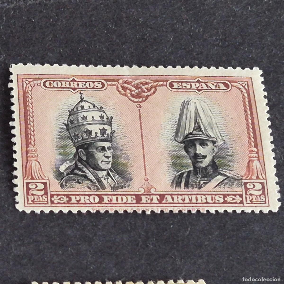 Sellos: ESPA&Ntilde;A, 1928, PRO CATACUMBAS, SANTIAGO, EDIFIL 430*, NUEVO, GOMA, FIJASELLO, ( LOTE AR )